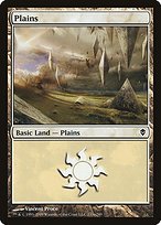 Matte Finish Zendikar Plains ( #233 Variant a)