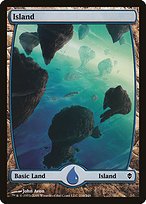 Matte Finish Zendikar Island ( #234 )