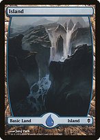 Matte Finish Zendikar Island ( #235 )