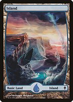 Matte Finish Zendikar Island ( #236 )