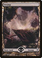 Matte Finish Zendikar Swamp ( #241 )