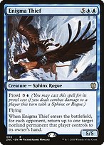 Matte Finish Zendikar Rising Commander Enigma Thief ( #4 )