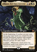 Matte Finish Zendikar Rising Commander Obuun, Mul Daya Ancestor ( #8 )