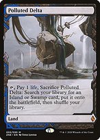 Matte Finish Zendikar Rising Expeditions Polluted Delta ( #2 )