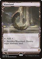 Matte Finish Zendikar Rising Expeditions Wasteland ( #30 )