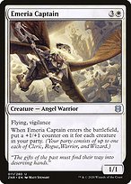 Matte Finish Zendikar Rising Emeria Captain ( #11 )