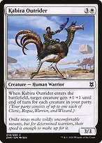 Matte Finish Zendikar Rising Kabira Outrider ( #18 )