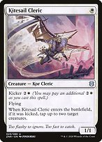 Matte Finish Zendikar Rising Kitesail Cleric ( #20 )