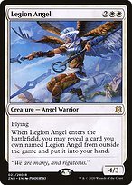 Matte Finish Zendikar Rising Legion Angel ( #23 )