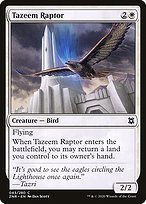 Matte Finish Zendikar Rising Tazeem Raptor ( #43 )