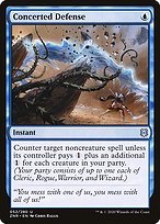 Matte Finish Zendikar Rising Concerted Defense ( #52 )