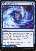 Matte Finish Zendikar Rising Silundi Vision // Silundi Isle ( #80 )