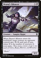 Matte Finish Zendikar Rising Drana's Silencer ( #99 )