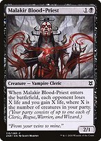 Matte Finish Zendikar Rising Malakir Blood-Priest ( #110 )