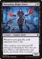 Matte Finish Zendikar Rising Marauding Blight-Priest ( #112 )