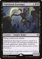 Matte Finish Zendikar Rising Nighthawk Scavenger ( #115 )