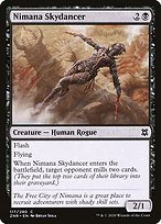Matte Finish Zendikar Rising Nimana Skydancer ( #117 )