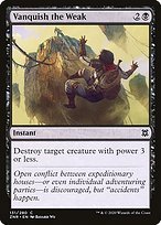 Matte Finish Zendikar Rising Vanquish the Weak ( #131 )