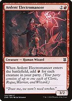 Matte Finish Zendikar Rising Ardent Electromancer ( #135 )