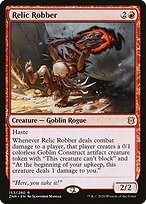 Matte Finish Zendikar Rising Relic Robber ( #153 )