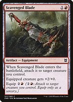 Matte Finish Zendikar Rising Scavenged Blade ( #157 )