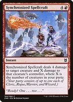 Matte Finish Zendikar Rising Synchronized Spellcraft ( #168 )