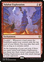 Matte Finish Zendikar Rising Valakut Exploration ( #175 )