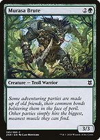 Matte Finish Zendikar Rising Murasa Brute ( #195 )