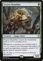 Matte Finish Zendikar Rising Swarm Shambler ( #207 )