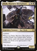 Matte Finish Zendikar Rising Orah, Skyclave Hierophant ( #233 )