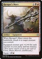 Matte Finish Zendikar Rising Ravager's Mace ( #235 )