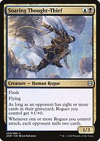 Matte Finish Zendikar Rising Soaring Thought-Thief ( #236 )