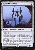 Matte Finish Zendikar Rising Myriad Construct ( #246 )