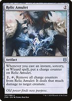 Matte Finish Zendikar Rising Relic Amulet ( #247 )