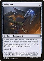Matte Finish Zendikar Rising Relic Axe ( #248 )