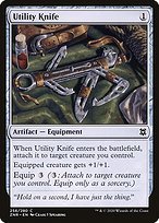 Matte Finish Zendikar Rising Utility Knife ( #256 )