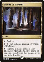 Matte Finish Zendikar Rising Throne of Makindi ( #265 )