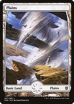 Matte Finish Zendikar Rising Plains ( #267 )