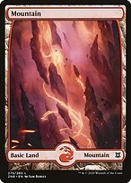 Matte Finish Zendikar Rising Mountain ( #275 )