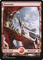 Matte Finish Zendikar Rising Mountain ( #277 )