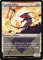 Matte Finish Zendikar Rising Canyon Jerboa ( #290 )