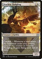 Matte Finish Zendikar Rising Fearless Fledgling ( #291 )