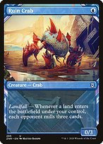 Matte Finish Zendikar Rising Ruin Crab ( #295 )