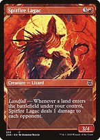 Matte Finish Zendikar Rising Spitfire Lagac ( #302 )
