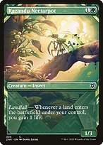 Matte Finish Zendikar Rising Kazandu Nectarpot ( #306 )