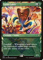 Matte Finish Zendikar Rising Lotus Cobra ( #307 )