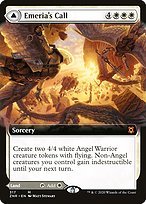 Matte Finish Zendikar Rising Emeria's Call // Emeria, Shattered Skyclave ( #317 )