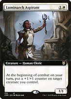 Matte Finish Zendikar Rising Luminarch Aspirant ( #319 )