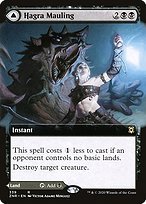 Matte Finish Zendikar Rising Hagra Mauling // Hagra Broodpit ( #339 )