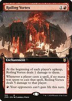 Matte Finish Zendikar Rising Roiling Vortex ( #352 )